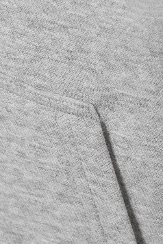 HM Kastiger, mittelschwerer Hoodie mit Reißverschluss im Angebot