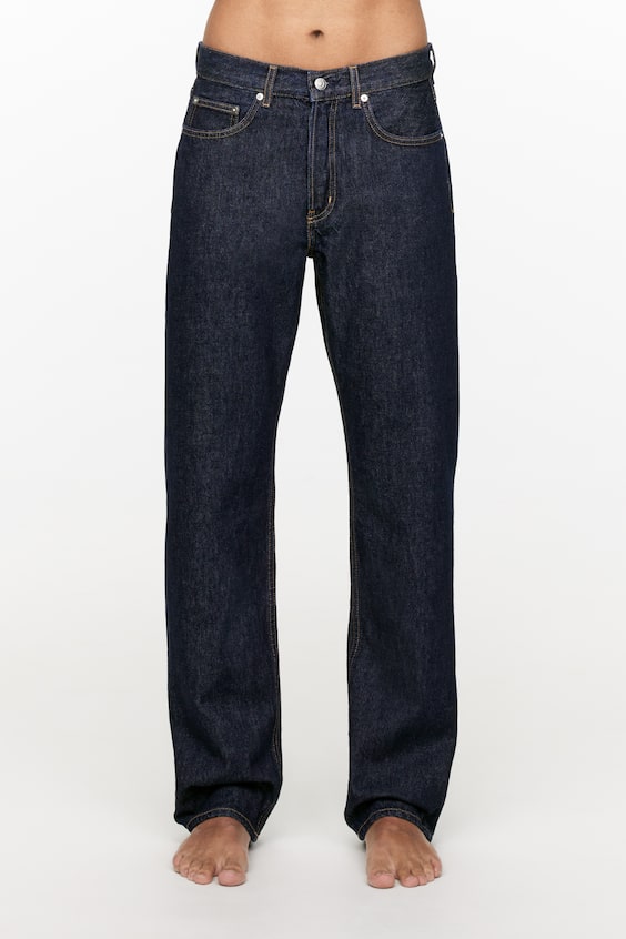 HM OCEAN Loose Straight Jeans Kostenloser Versand