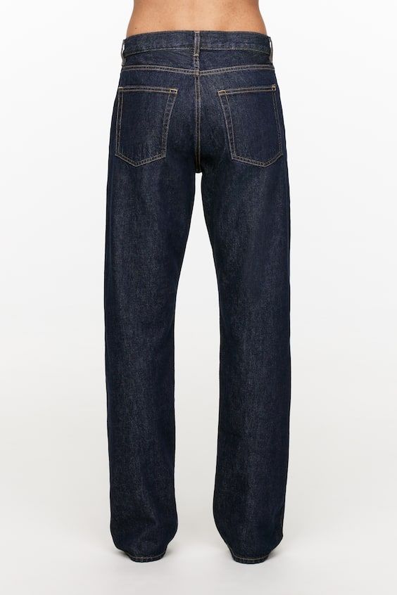 HM OCEAN Loose Straight Jeans Kostenloser Versand