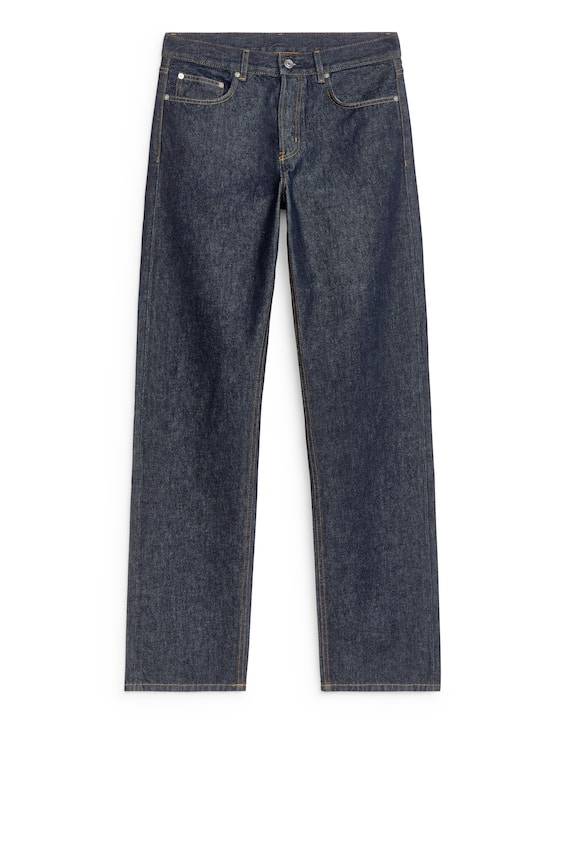 HM OCEAN Loose Straight Jeans Kostenloser Versand