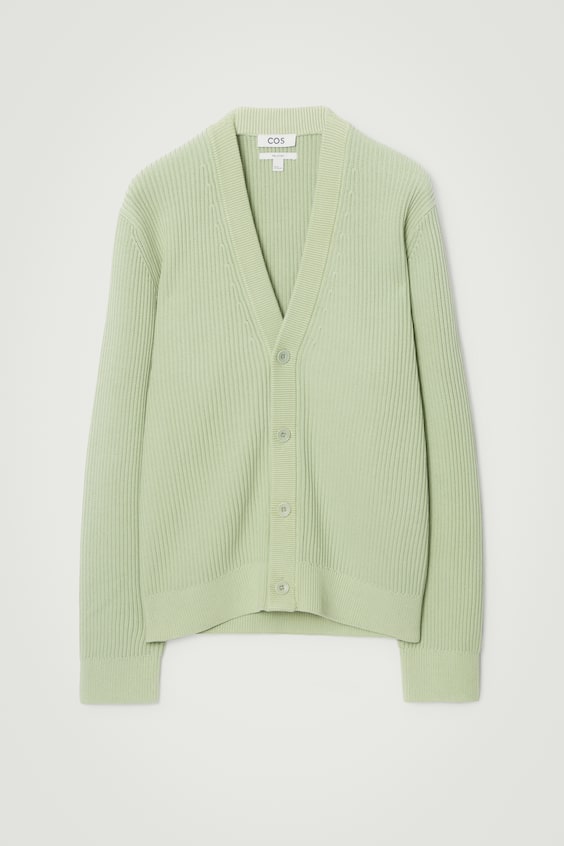 HM BAUMWOLL-STRICKJACKE MIT ACID-WASCHUNG Begrenztes Angebot