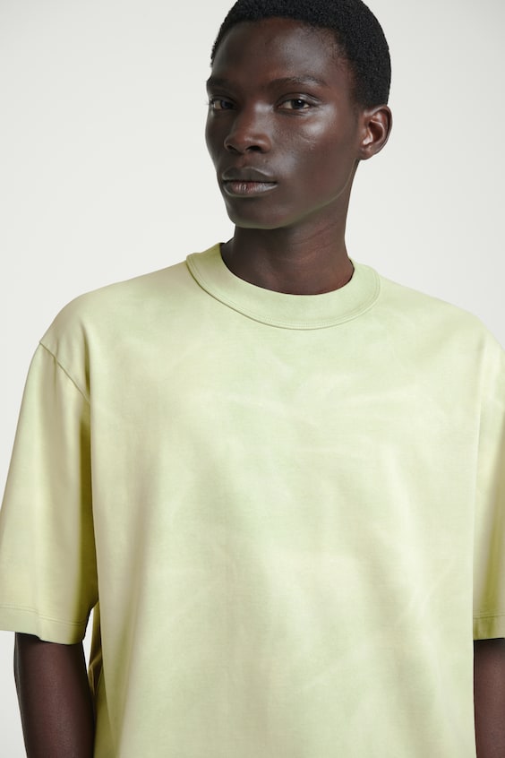 HM OVERSIZED-T-SHIRT MIT ACID-WASCHUNG Saisonschlussverkauf