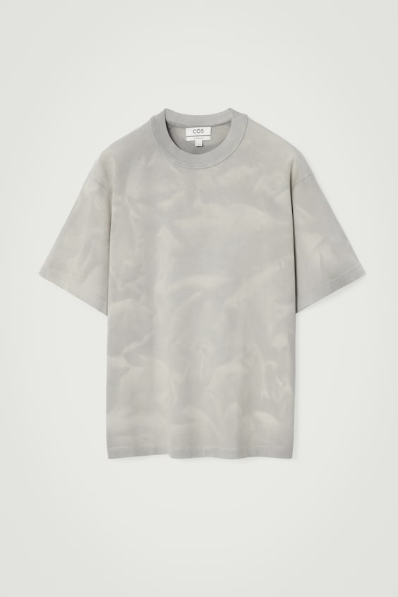HM OVERSIZED-T-SHIRT MIT ACID-WASCHUNG Black Friday