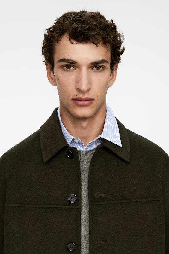 HM Doubleface-Jacke aus Wollmischung Sonderangebote