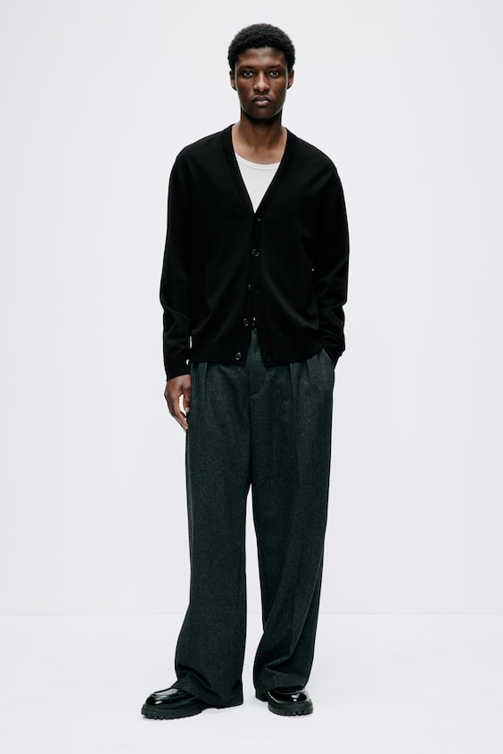 HM Feinstrick-Cardigan in Regular Fit Super Sparpreis