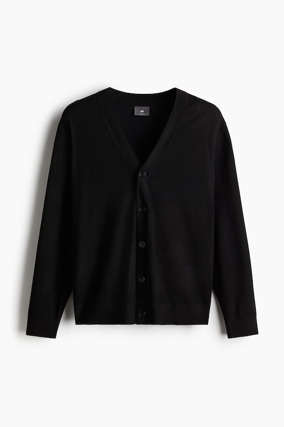 HM Feinstrick-Cardigan in Regular Fit Super Sparpreis