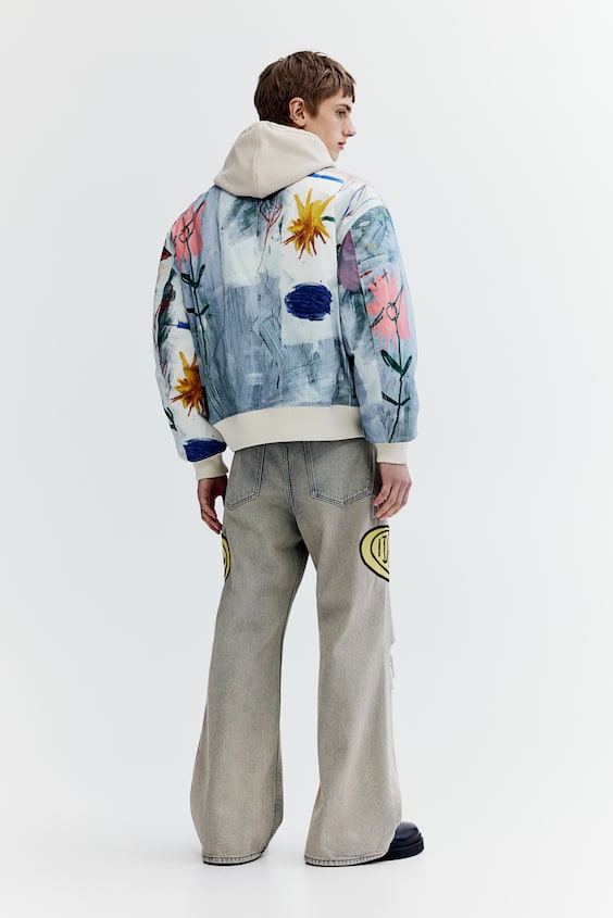 HM Pilotenjacke in Loose Fit Kostenlose Rückgabe