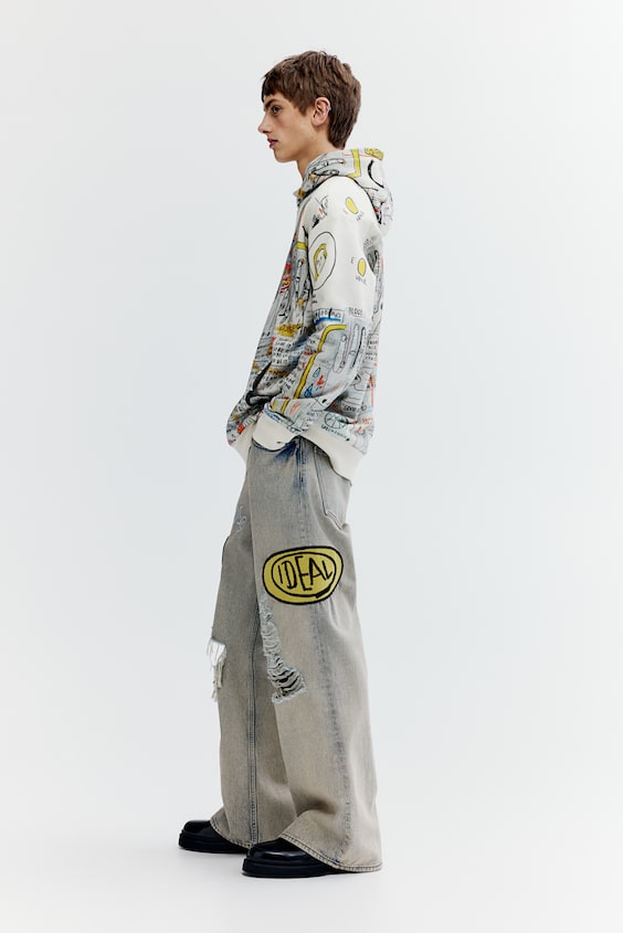 HM Baumwollhoodie in Relaxed Fit Letzte 2 Tage