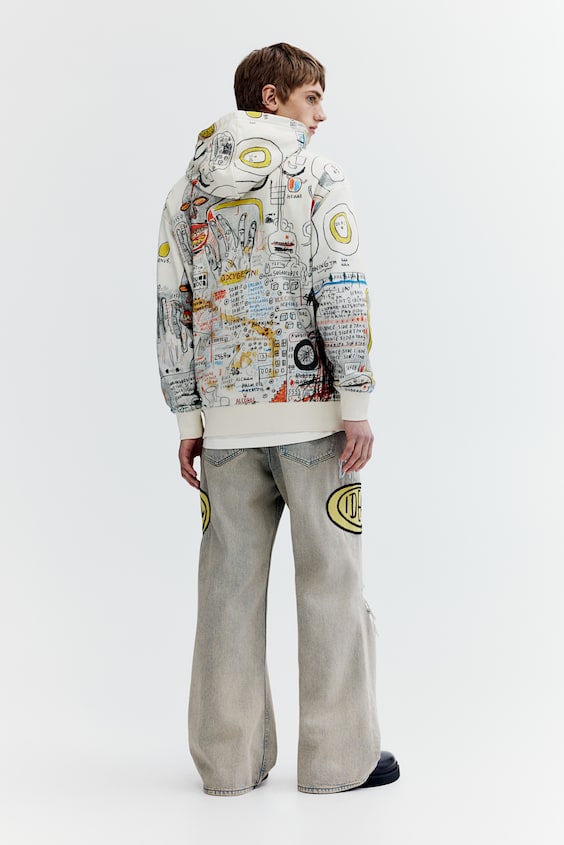 HM Baumwollhoodie in Relaxed Fit Letzte 2 Tage