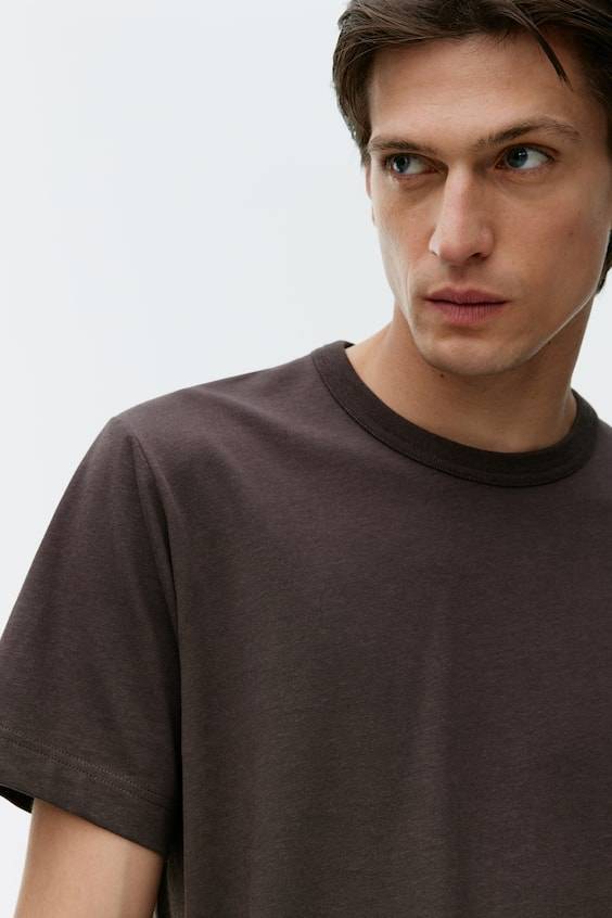 HM T-Shirt aus Baumwolle und Leinen Nur noch ein Tag übrig