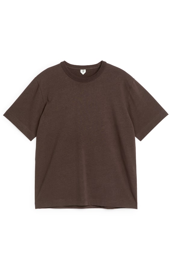 HM T-Shirt aus Baumwolle und Leinen Nur noch ein Tag übrig