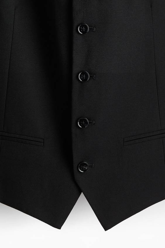 HM Anzugweste in Slim Fit Outlet