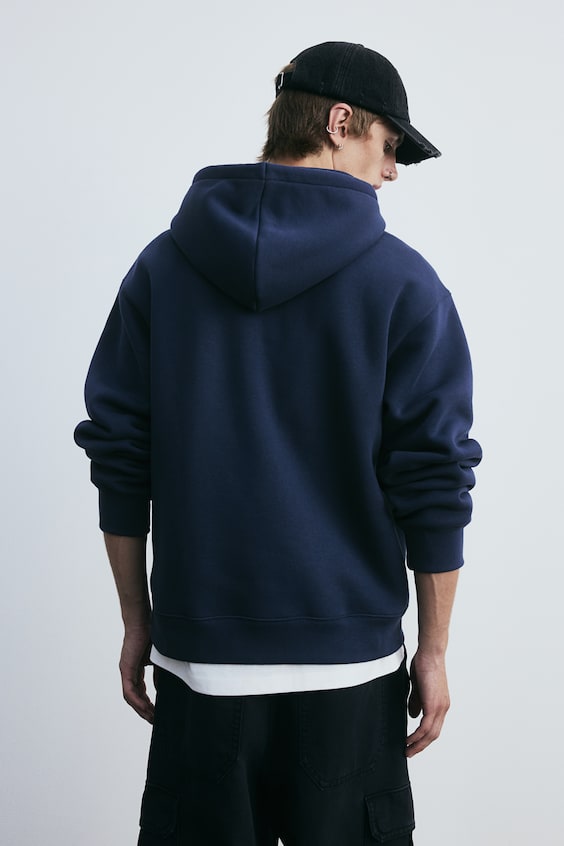 HM Bedruckter Hoodie in Oversized Fit Meist gekauft