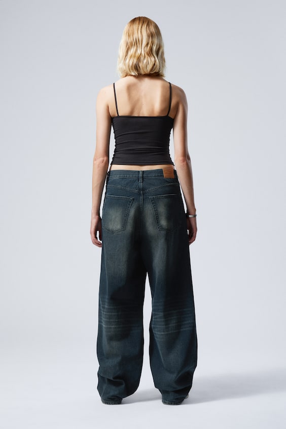 HM Lockere Baggy-Jeans Astro Rabatt