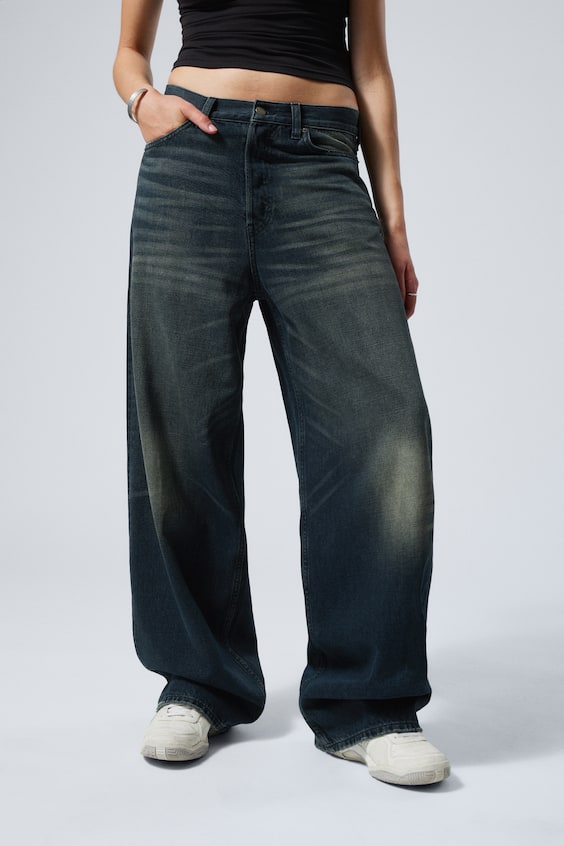 HM Lockere Baggy-Jeans Astro Rabatt