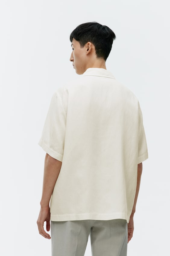 HM Shirt mit kurzem Reißverschluss Günstig kaufen