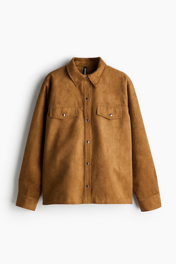 HM Napped shirt Begrenztes Angebot
