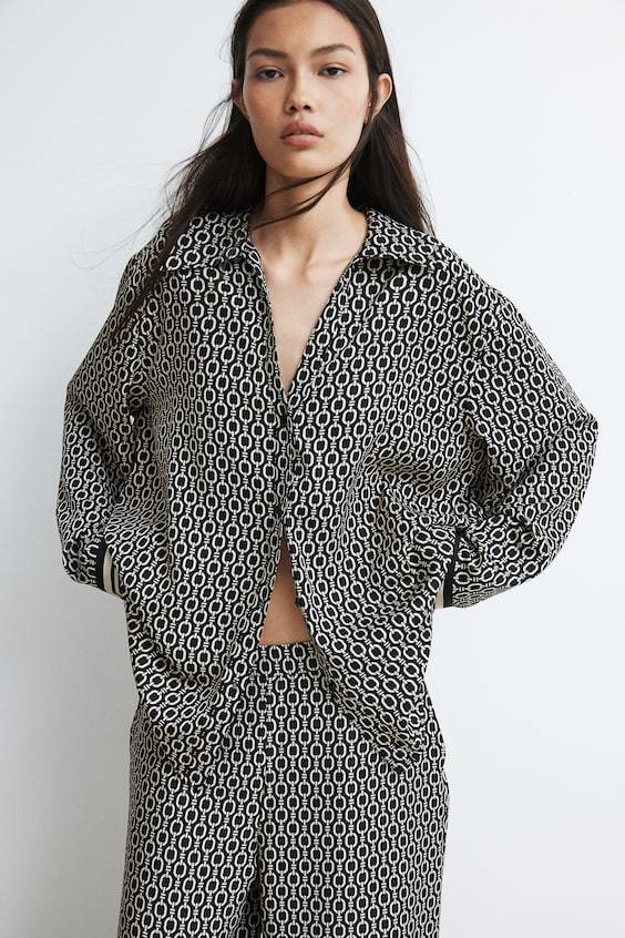HM Bluse mit Langarm Heißer Verkauf