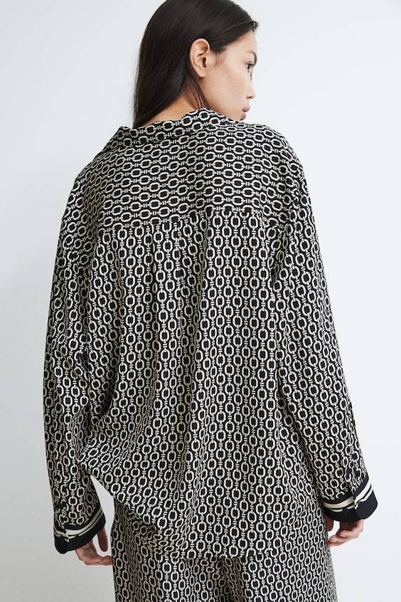 HM Bluse mit Langarm Heißer Verkauf