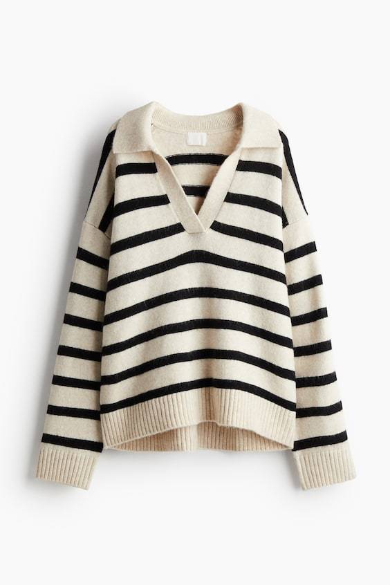 HM Feinstrickpullover mit Kragen Bestseller