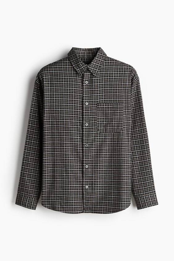 HM Hemd in Loose Fit Neueste Stile