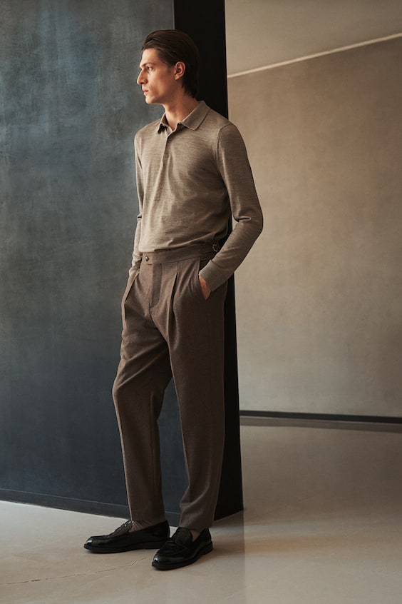 HM Elegante Hose in Regular Fit Letzte 2 Tage