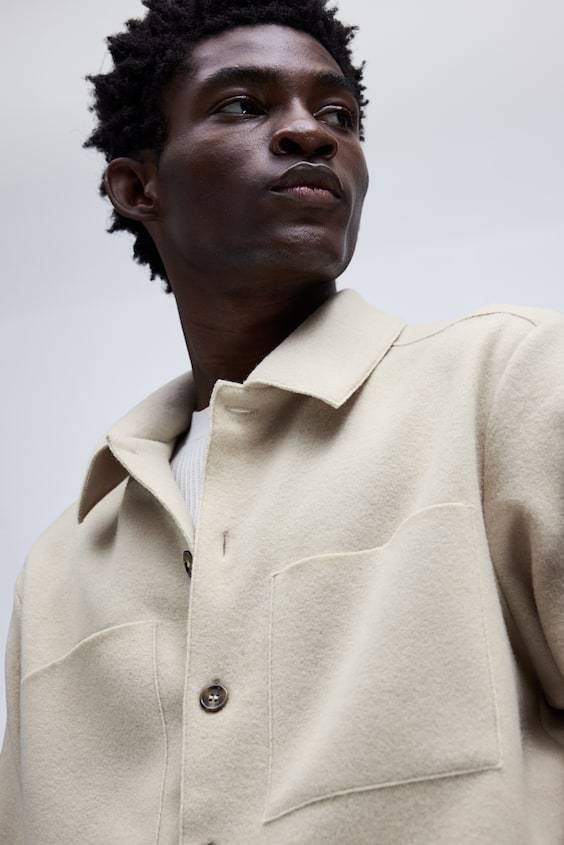HM Overshirt aus Wollmix Regular Fit Nur für heute