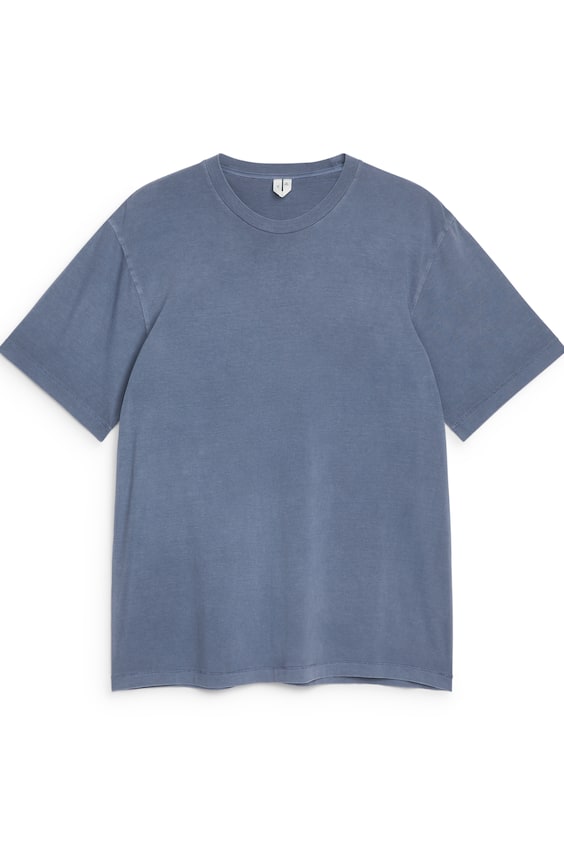 HM T-Shirt ohne Seitennähte Nur noch ein Tag übrig