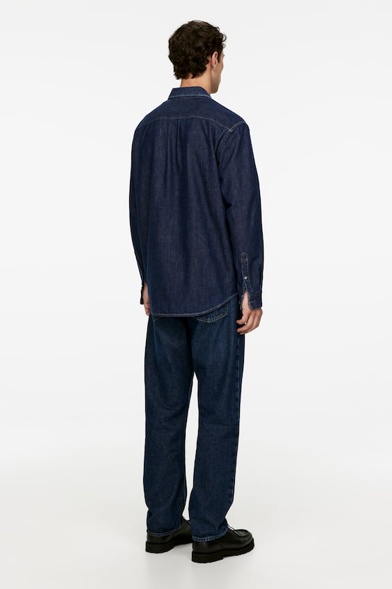 HM Legeres Jeanshemd Verkauf