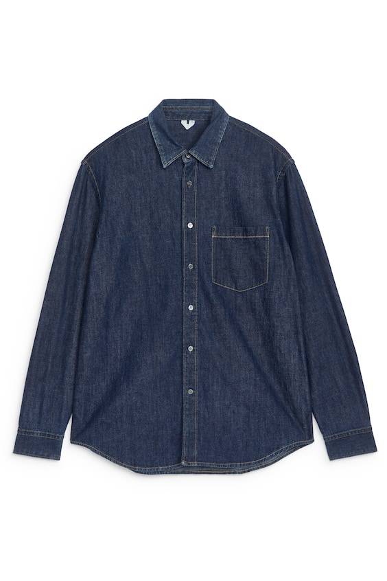 HM Legeres Jeanshemd Verkauf