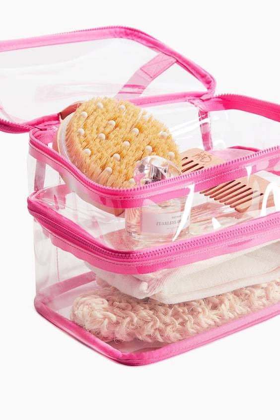 HM Große zweistöckige Kulturtasche Günstiger Verkauf