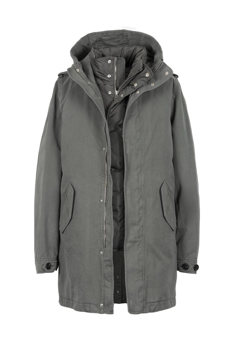 Lempelius BAUMWOLLPARKA TIO MIT DAUNENWESTE SKU: 6000616-63268M Angebote