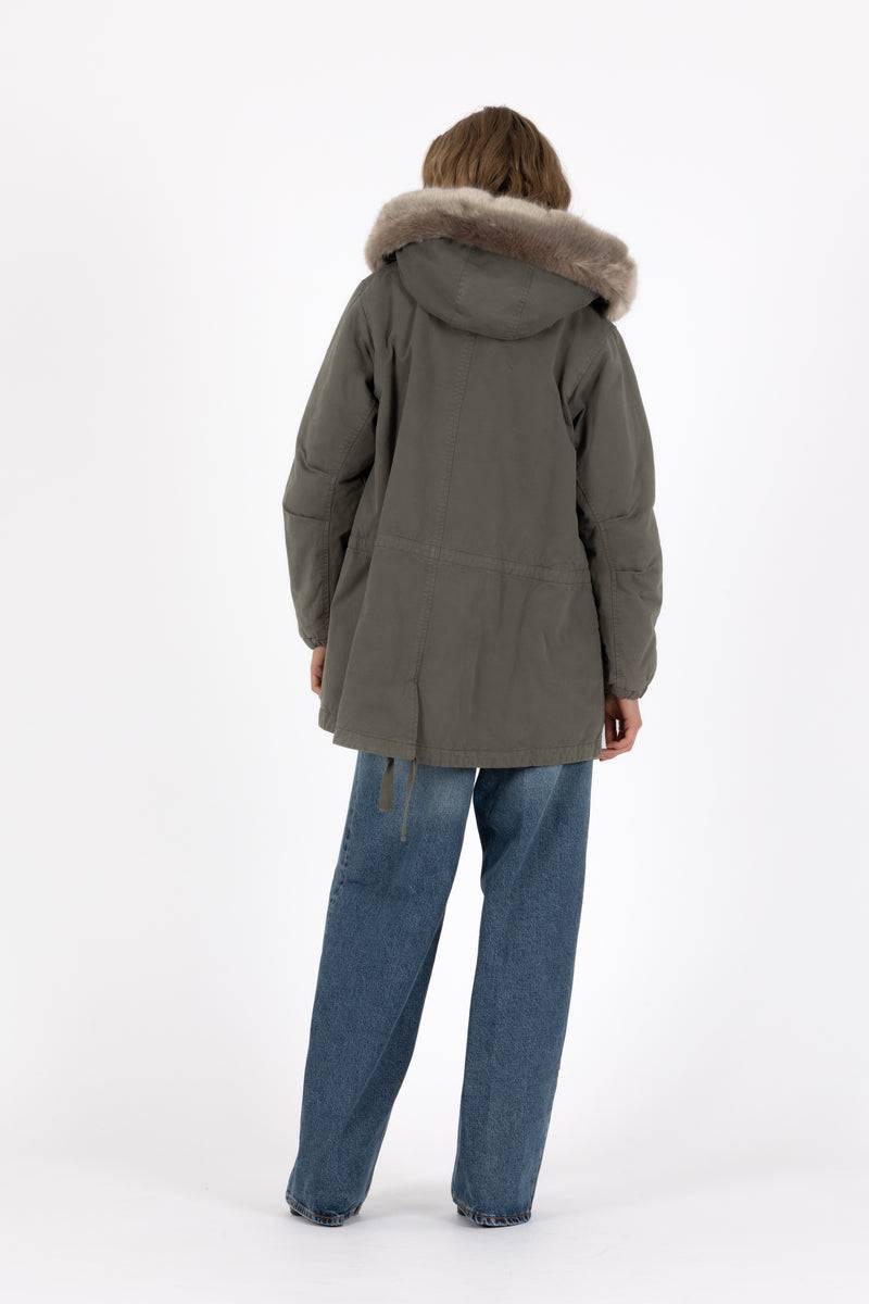 Lempelius Kurze Baumwollparka BYA SKU: 6000234F68S Zeitlich begrenztes Angebot