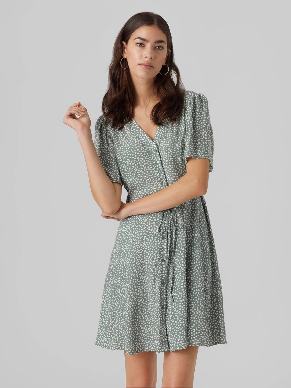 VERO MODA Shirt Dress 'VMAlba' in Pastel Green Günstig kaufen