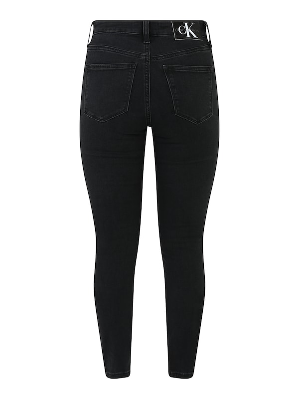 Calvin Klein Jeans Skinny Jeans in Black Denim Speichern exportieren