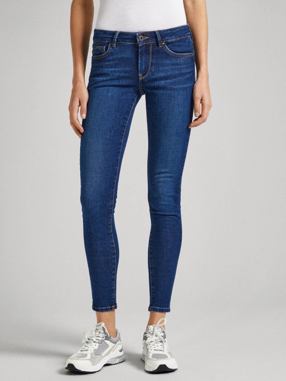 Pepe Jeans Skinny Jeans in Dark Blue Black Friday Preise