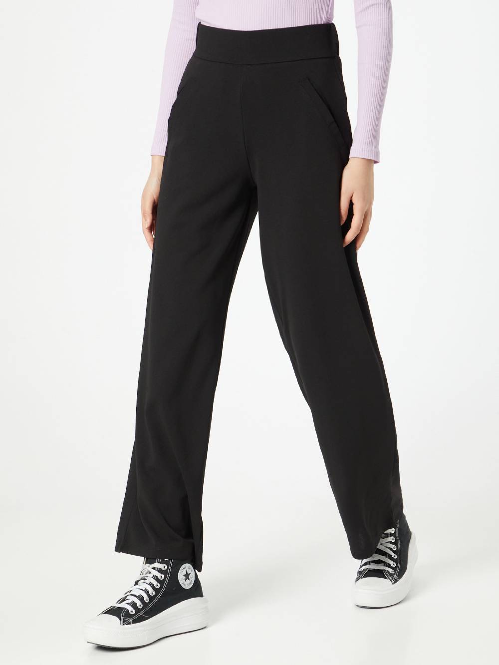 JDY Wide leg Pants in Black Outlet