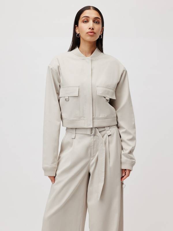 LeGer by Lena Gercke Between-Season Jacket 'Guya' in Beige Blitzangebot