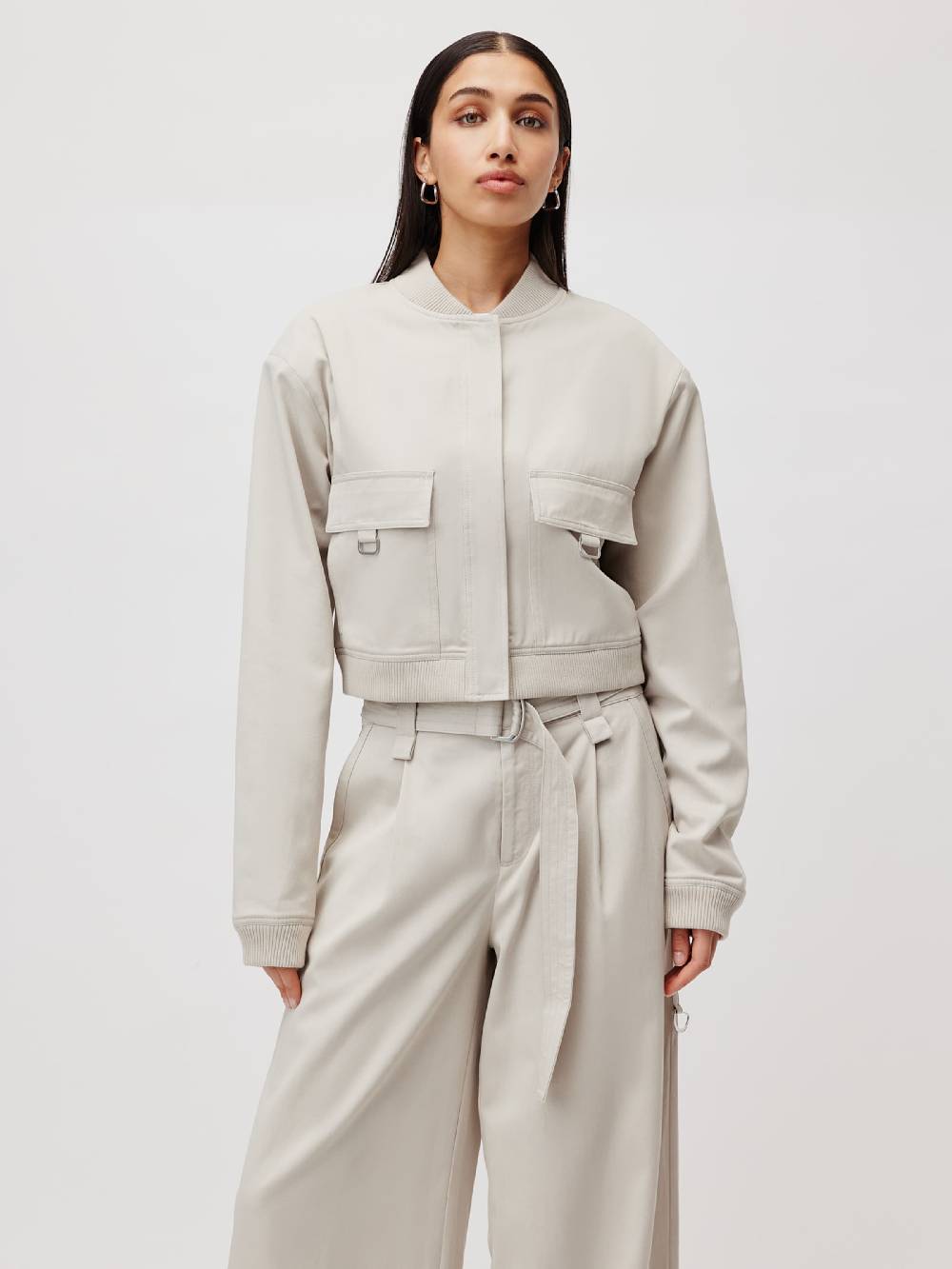 LeGer by Lena Gercke Between-Season Jacket 'Guya' in Beige Blitzangebot