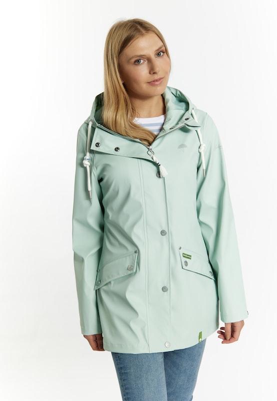 Schmuddelwedda Performance Jacket in Mint Letzte 3 Tage