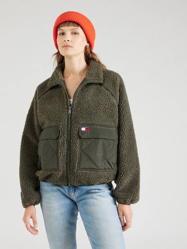 Tommy Jeans Between-Season Jacket in Dark Green Letzte 2 Tage