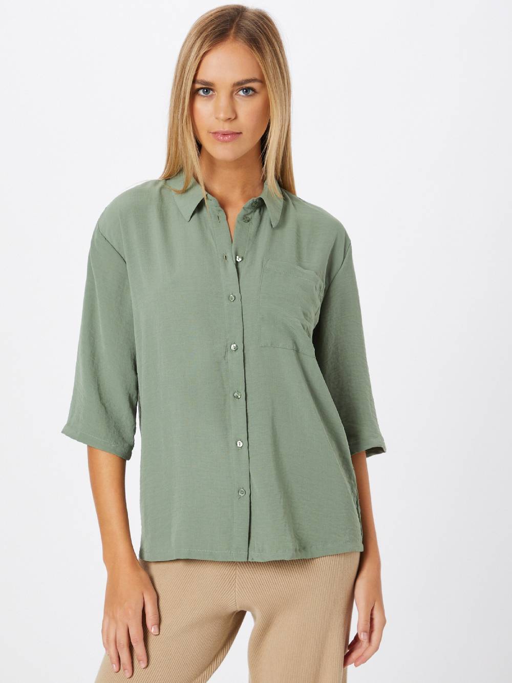 JDY Blouse 'Divya' in Olive Speichern exportieren