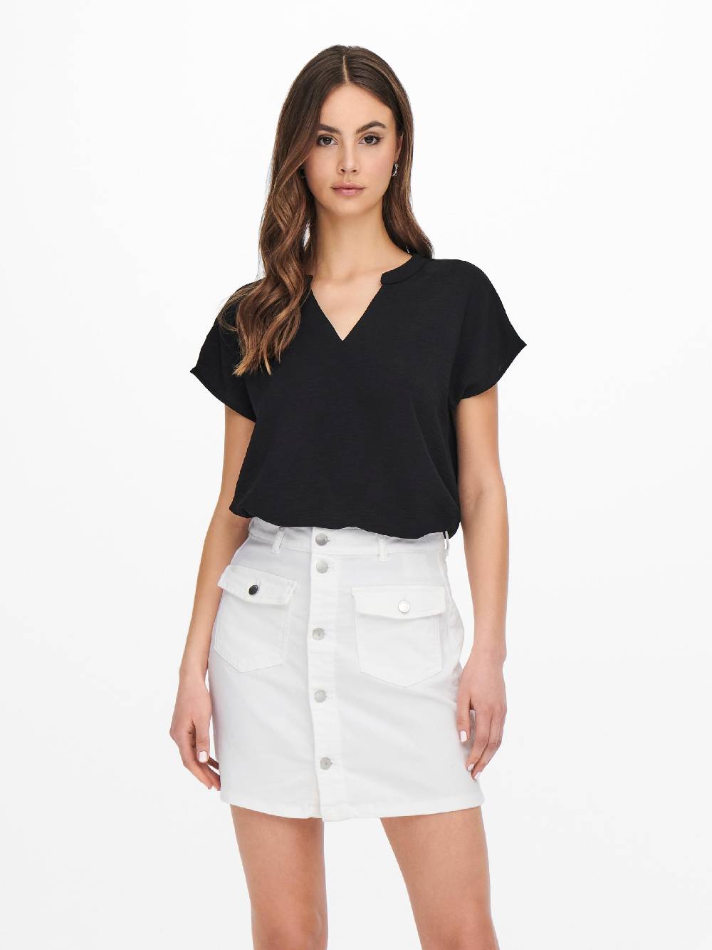 JDY Blouse in Black Outlet
