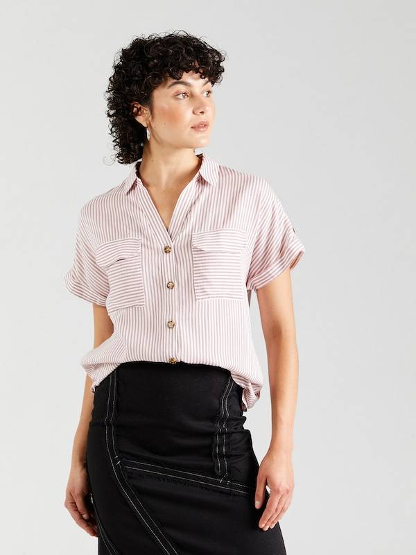 VERO MODA Blouse 'VMBUMPY' in Dusky Pink Verkauf