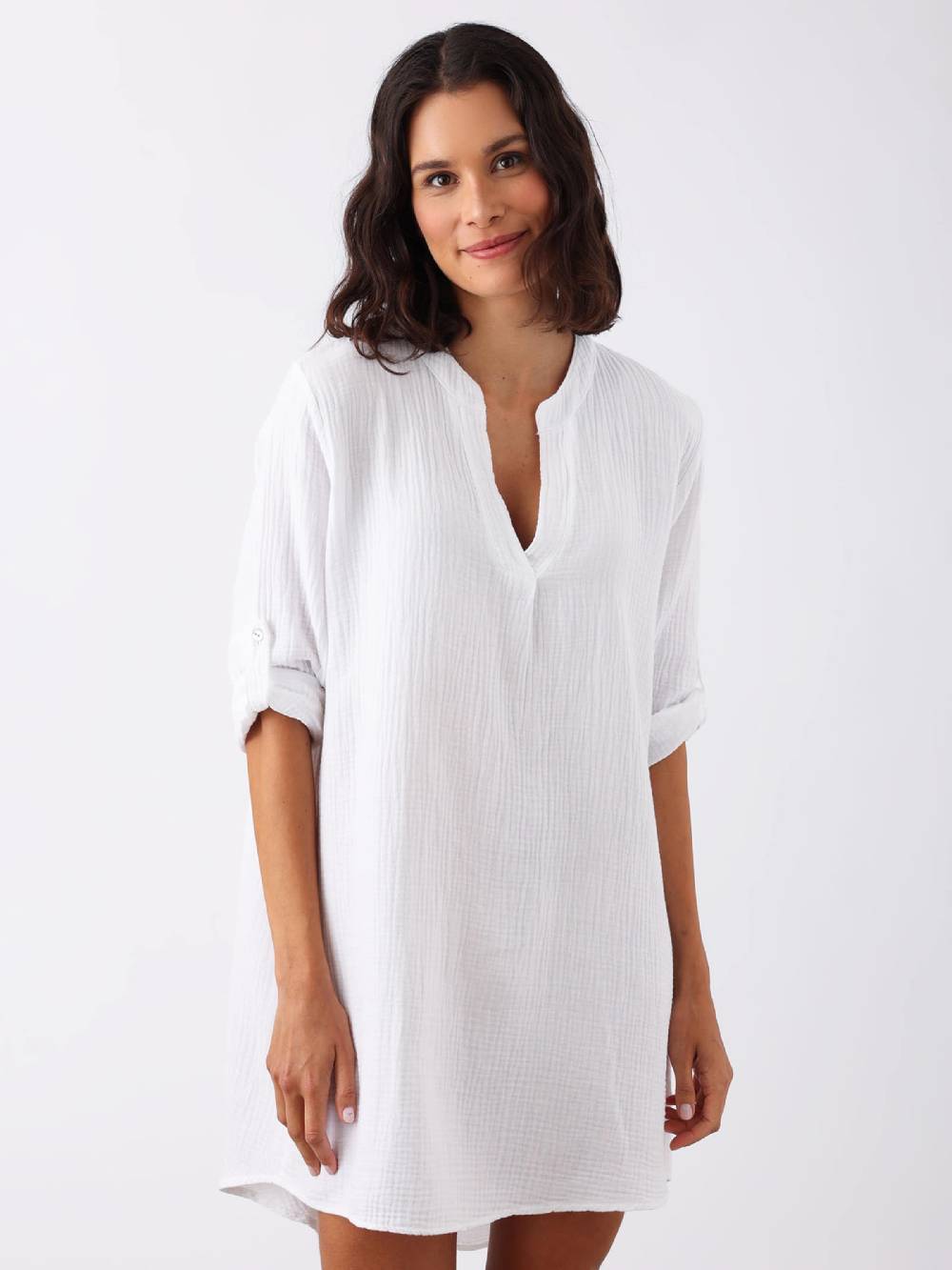 Zwillingsherz Tunic 'Amelie' in White Hotsell