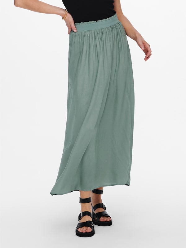 ONLY Skirt 'ONLVenedig' in Jade im Angebot