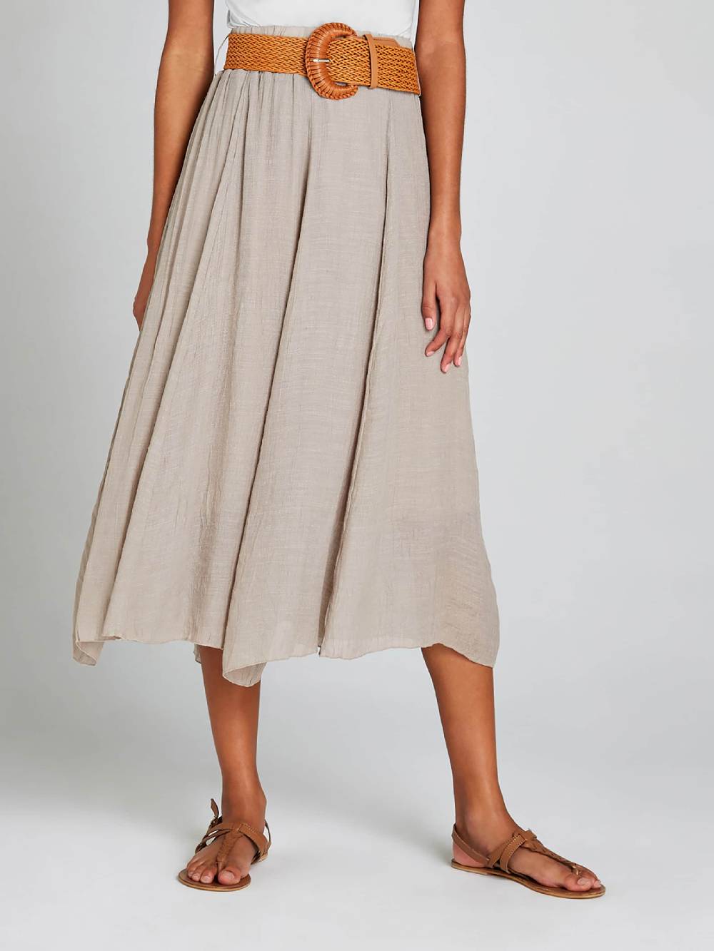 Apricot Skirt in Brown Meist gekauft