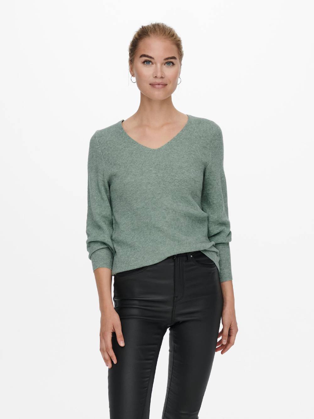 ONLY Sweater 'ONLAtia' in Jade Kauf eins, bekomm eins gratis