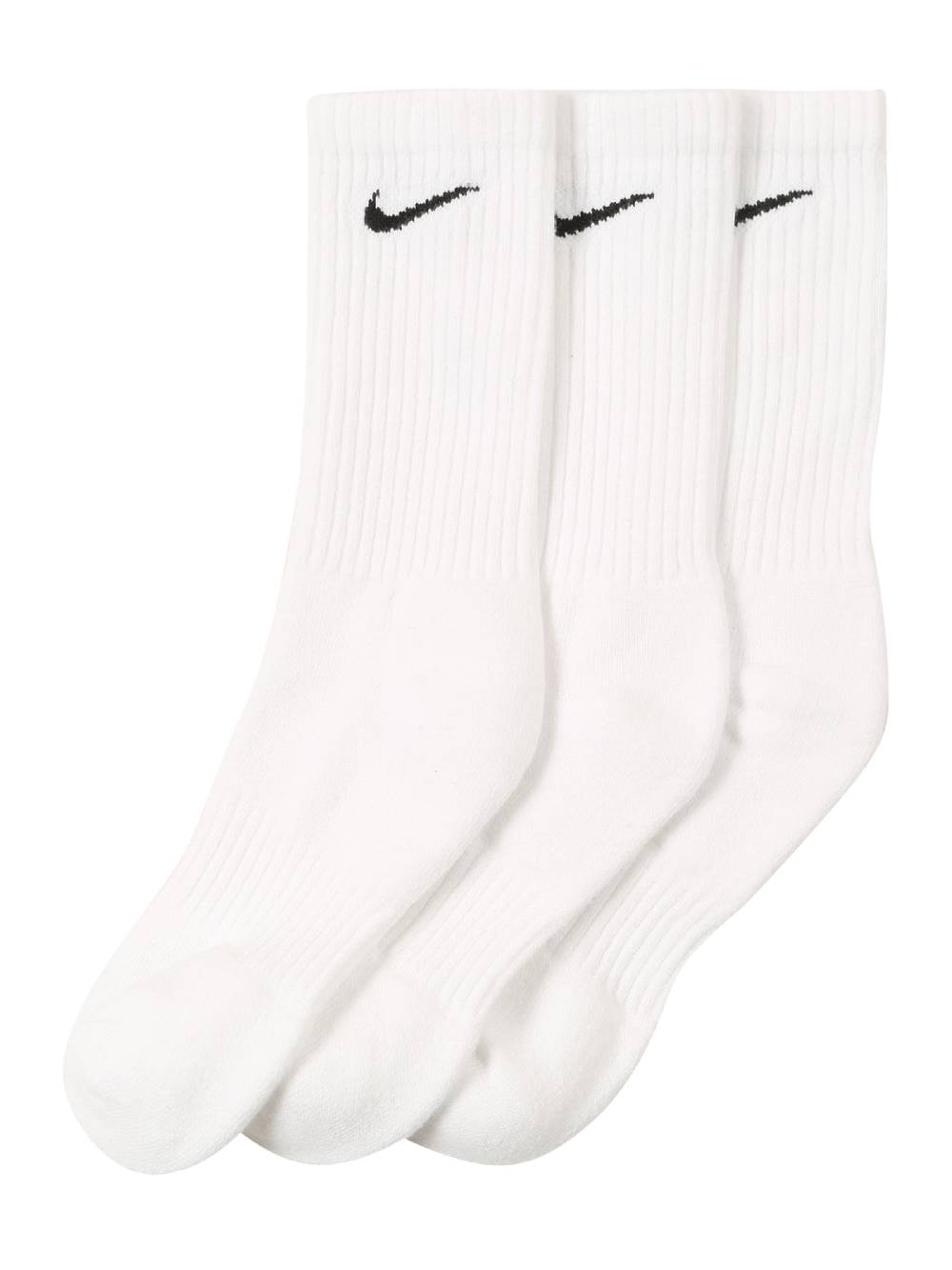 NIKE Athletic Socks in White 50% Rabatt mit kostenlosem Versand