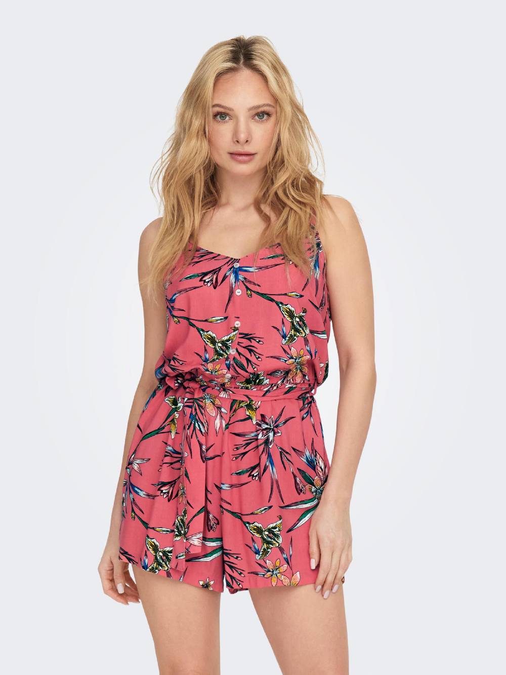 ONLY Jumpsuit 'MEYER' in Melon Flash Sale
